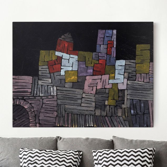 quadro astratto Paul Klee - Antica muratura Sicilia
