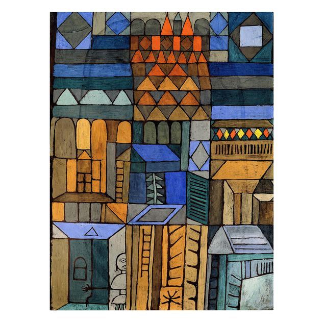 Quadri moderni per soggiorno Paul Klee - Inizio di freschezza