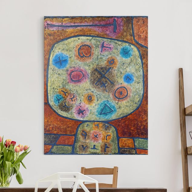 Quadri astratti Paul Klee - Fiori nella pietra