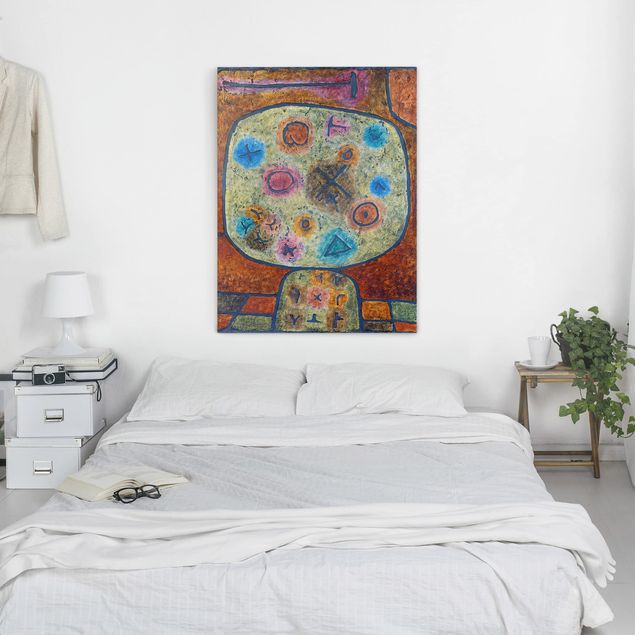 Riproduzione quadri su tela Paul Klee - Fiori nella pietra