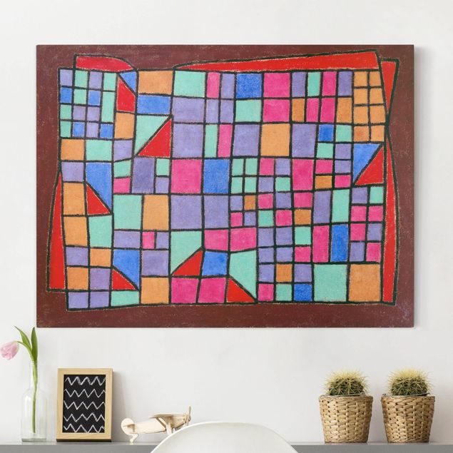 Quadri astratti Paul Klee - Facciata di vetro