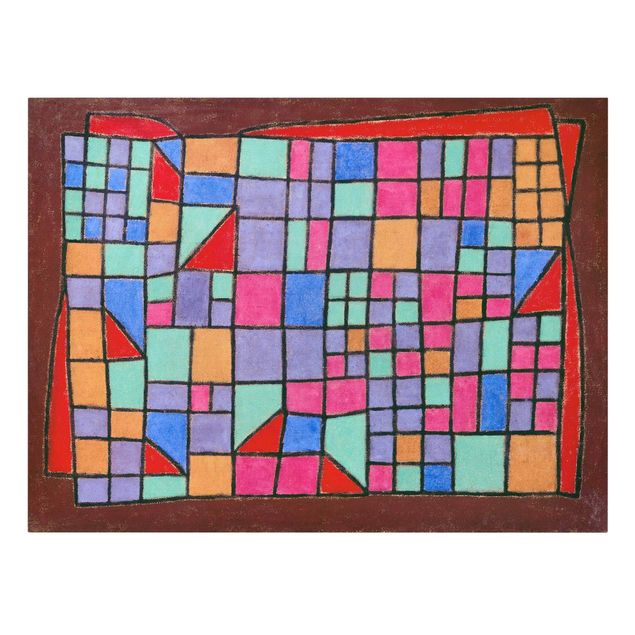 Astrattismo Paul Klee - Facciata di vetro