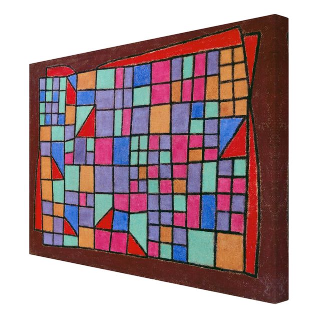 Stampe su tela Paul Klee - Facciata di vetro
