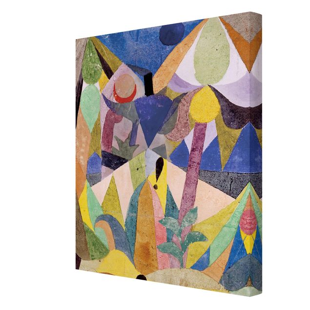 Abstrakte Malerei Paul Klee - Paesaggio mite tropicale