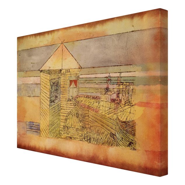 Quadri su tela Paul Klee - Atterraggio meraviglioso, o '112!