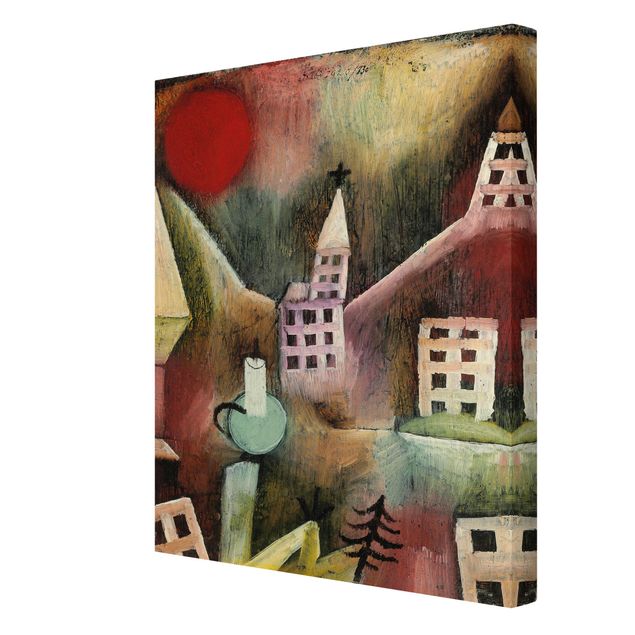 Astrattismo Paul Klee - Villaggio distrutto