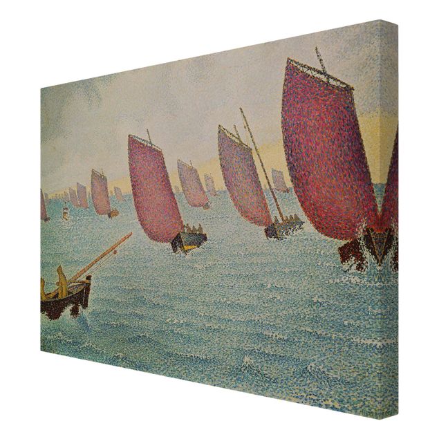 Quadri su tela Paul Signac - La regata di Concarneau