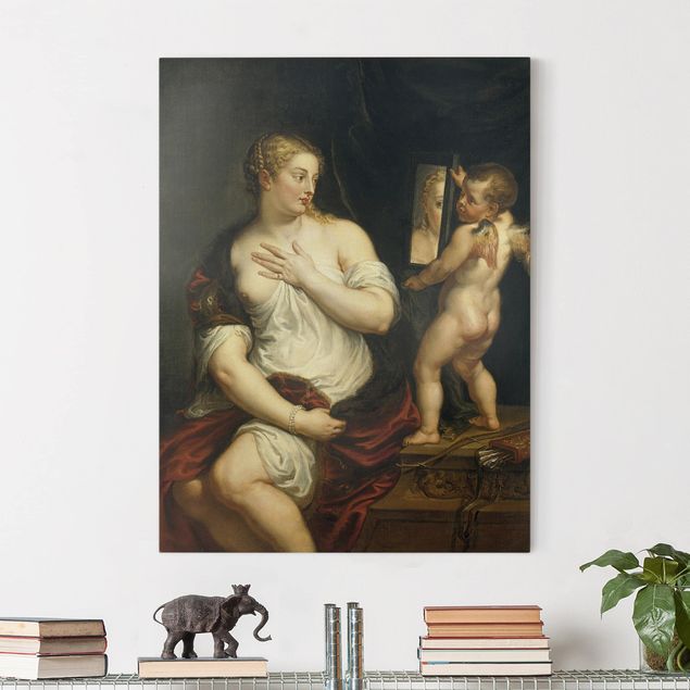 Riproduzioni su tela quadri famosi Peter Paul Rubens - Venere e Cupido