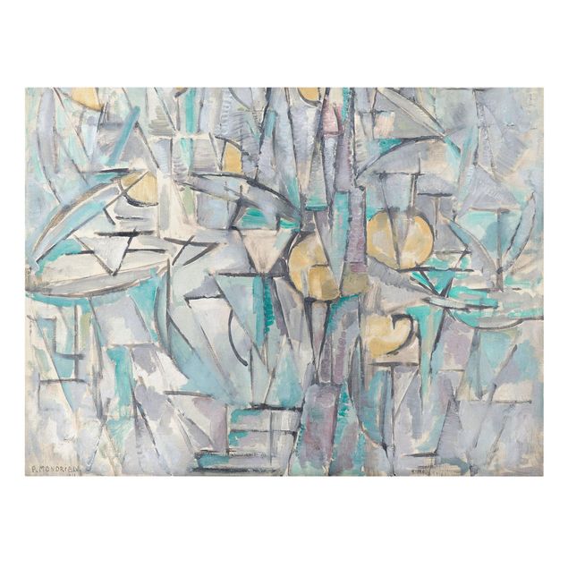 Abstrakte Kunst Piet Mondrian - Composizione X