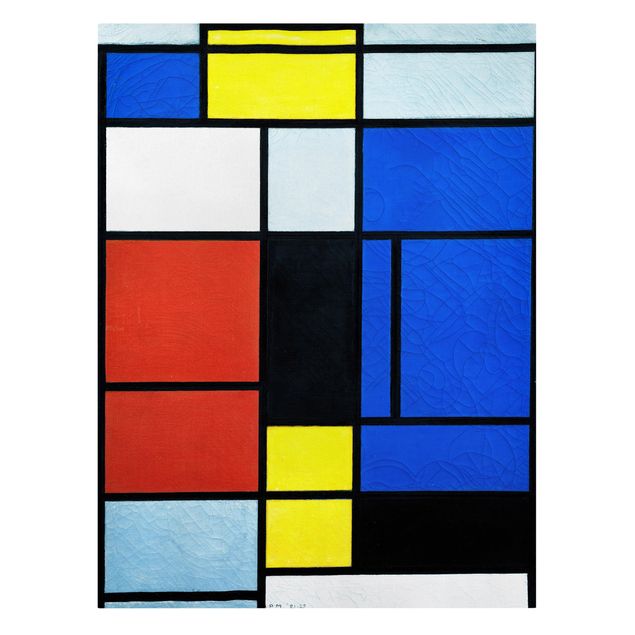 Quadri moderni per soggiorno Piet Mondrian - Tableau n. 1