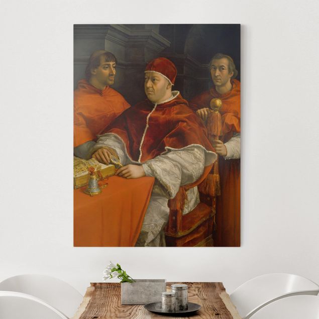 Riproduzione quadri su tela Raffael - Ritratto di Papa Leone X