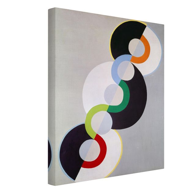 Riproduzioni su tela quadri famosi Robert Delaunay - Ritmo senza fine