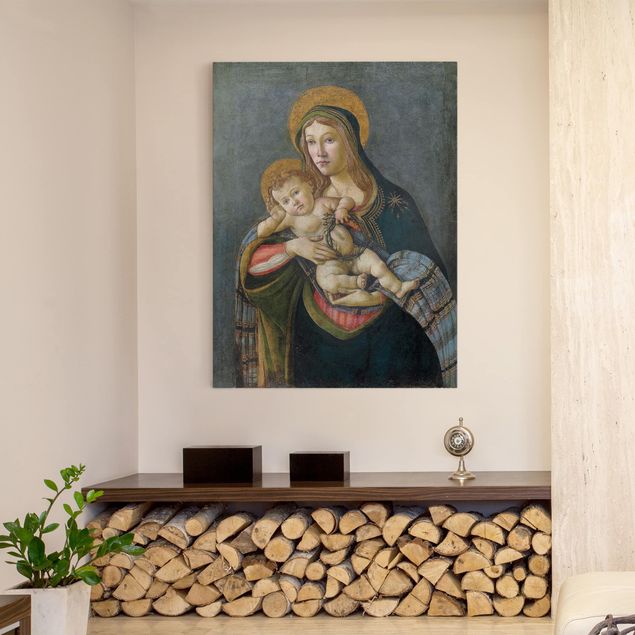 Sandro Botticelli Sandro Botticelli - La Madonna con il Bambino e la corona di spine e tre chiodi