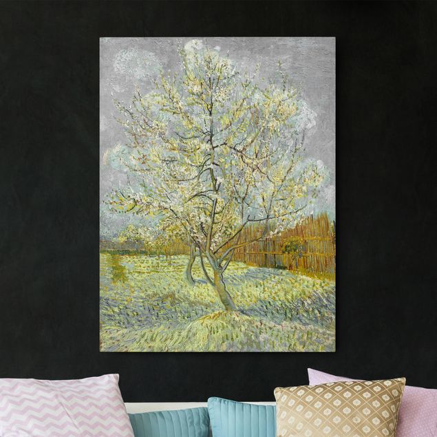 Quadri foresta Vincent van Gogh - Pesco in fiore