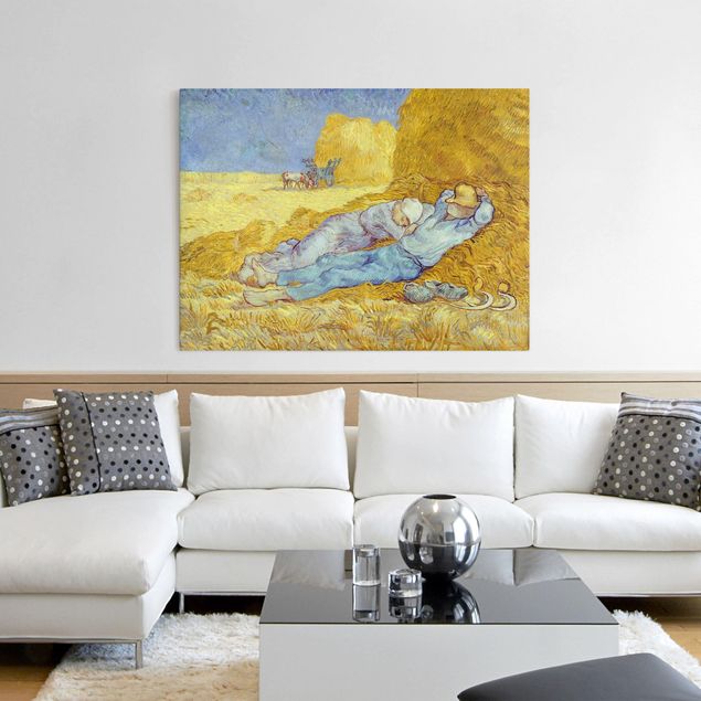 Quadri moderni per soggiorno Vincent Van Gogh - Il sonnecchiante