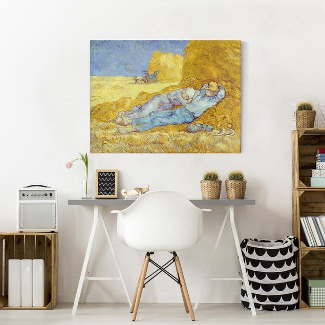 Quadri su tela Vincent Van Gogh - Il sonnecchiante