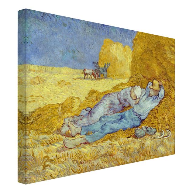 Stampa su tela - Vincent van Gogh - Il Pisolino - Orizzontale 4:3