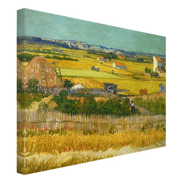 Stampe su tela Vincent Van Gogh - Il raccolto
