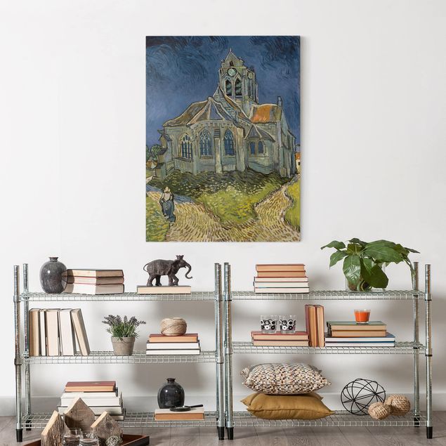 Quadri moderni per soggiorno Vincent van Gogh - La chiesa di Auvers