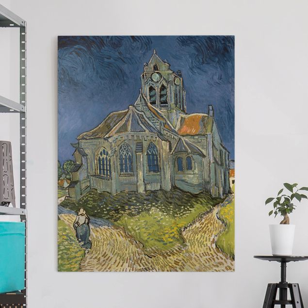 Riproduzione quadri su tela Vincent van Gogh - La chiesa di Auvers