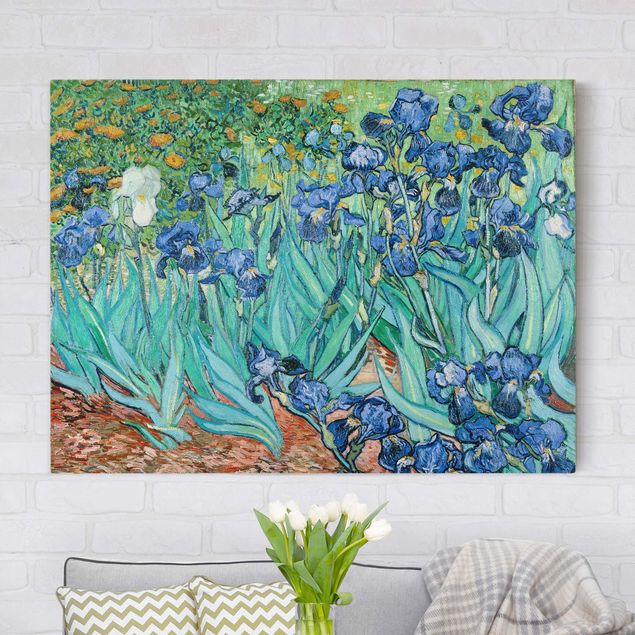 Quadro su tela fiori Vincent Van Gogh - Iris
