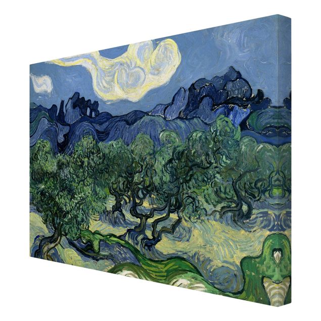 Stampa su tela - Vincent van Gogh - Gli Uliveti - Orizzontale 4:3