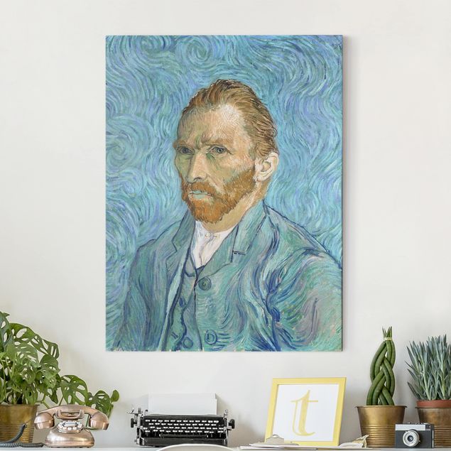Riproduzioni su tela Vincent Van Gogh - Autoritratto 1889
