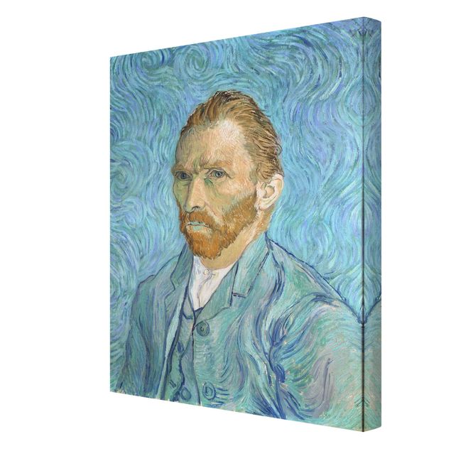 Stampa su tela - Vincent Van Gogh - Self-Portrait 1889 - Verticale 3:4