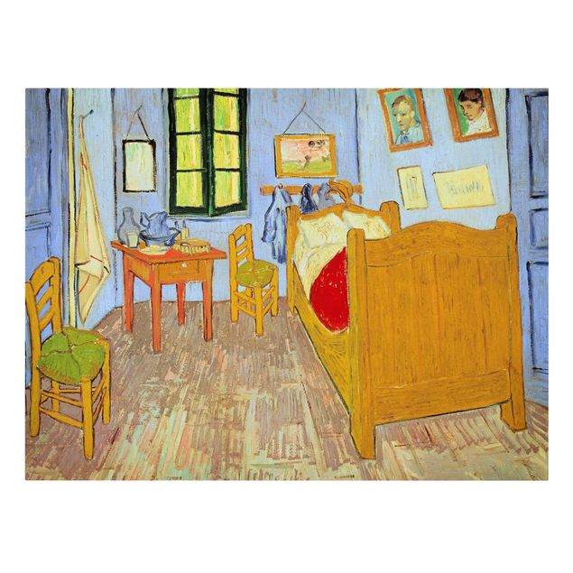 Stampa su tela - Vincent van Gogh - La Camera di Vincent ad Arles - Orizzontale 4:3