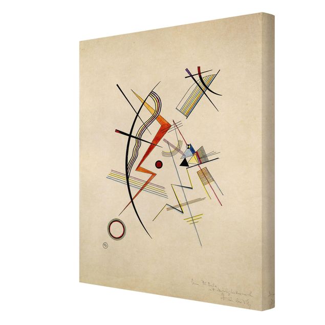 Stampa su tela Wassily Kandinsky - Dono annuale alla Società Kandinsky