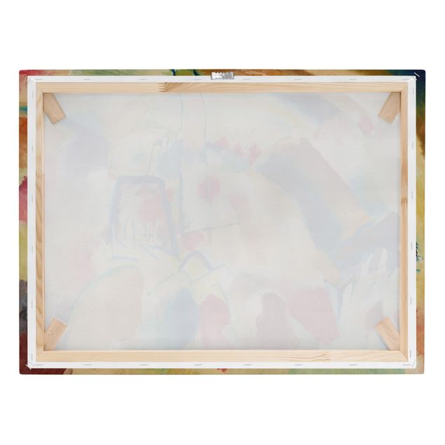 Stampa su tela - Wassily Kandinsky - Paesaggio con Chiesa - Orizzontale 4:3