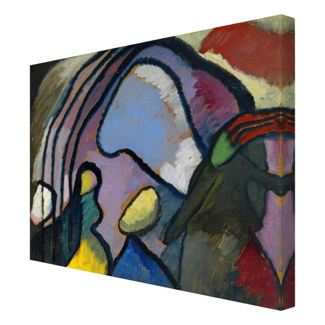 Stampe su tela Wassily Kandinsky - Studio per l'improvvisazione 10