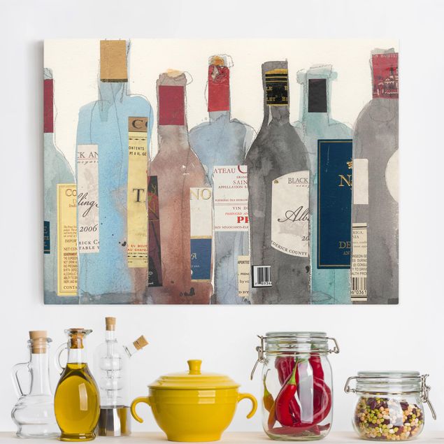 Riproduzioni su tela quadri famosi Vino e alcolici II