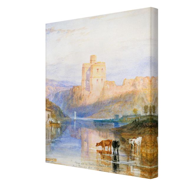 Stampe su tela William Turner - Castello di Norham