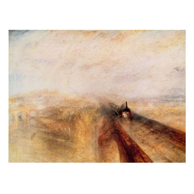 Stampa su tela William Turner - La grande ferrovia occidentale