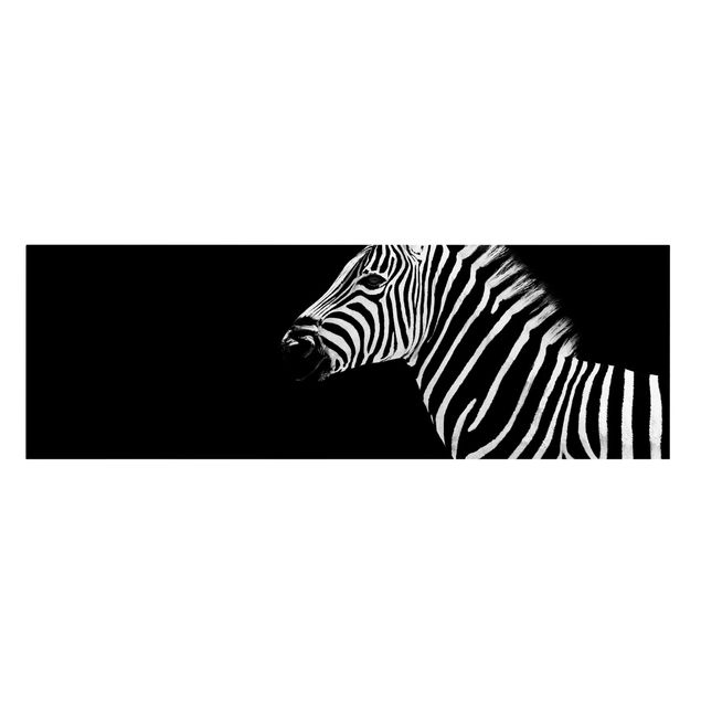Quadri su tela animali Zebra Safari Art