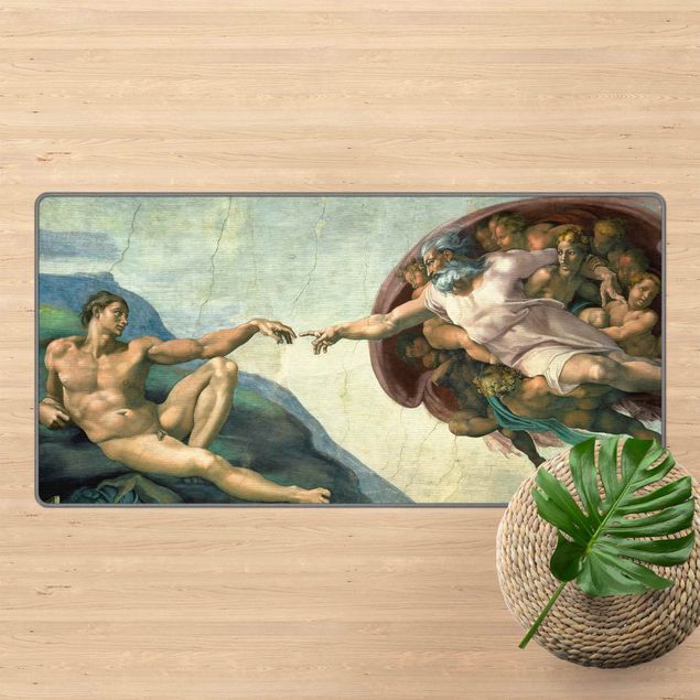 Tappeto beige salotto Michelangelo - La Cappella Sistina