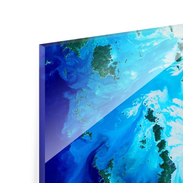 Quadro in vetro - Foto NASA arcipelago nel Sud-est asiatico