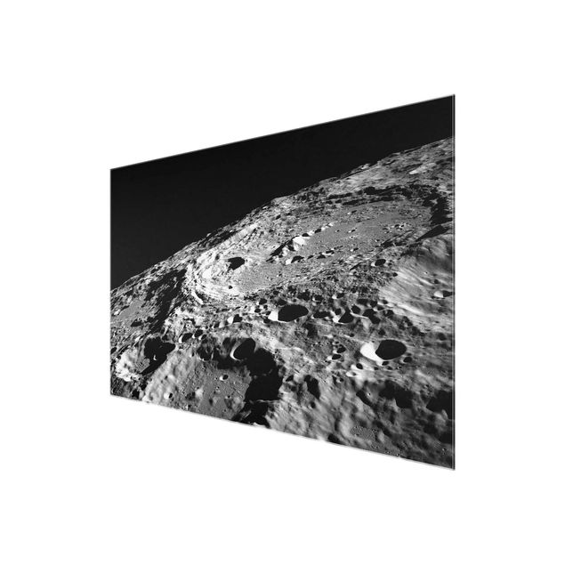 Quadro in vetro - Foto NASA cratere lunare