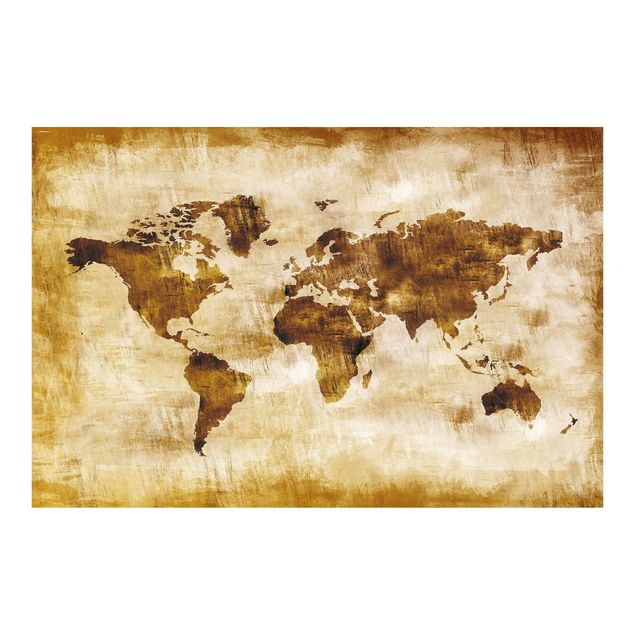 Carta da parati - No.CG75 Mappa del mondo