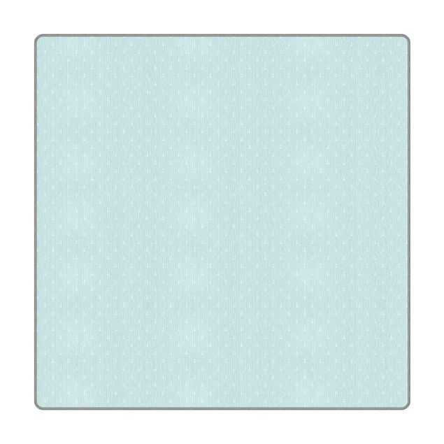 Tappeti  - No.YK40 Ancora blu e bianca