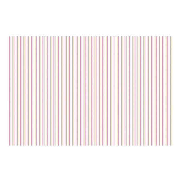 Carta da parati - no.YK48 Stripes Pink-Yellow