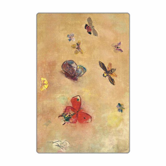 Tappeti  - Odilon Redon - Farfalle colorate