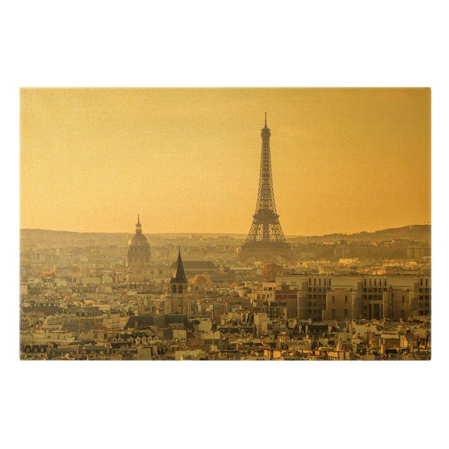 Stampa su tela - Parigi all'alba