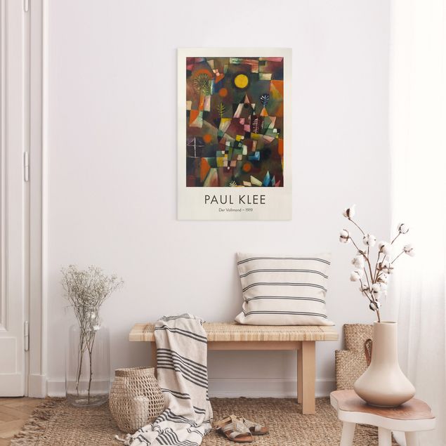 Abstrakte Kunst Paul Klee - La Luna piena - Edizione museo