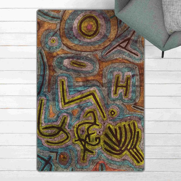 Tappeto moderno astratto Paul Klee - Catarsi