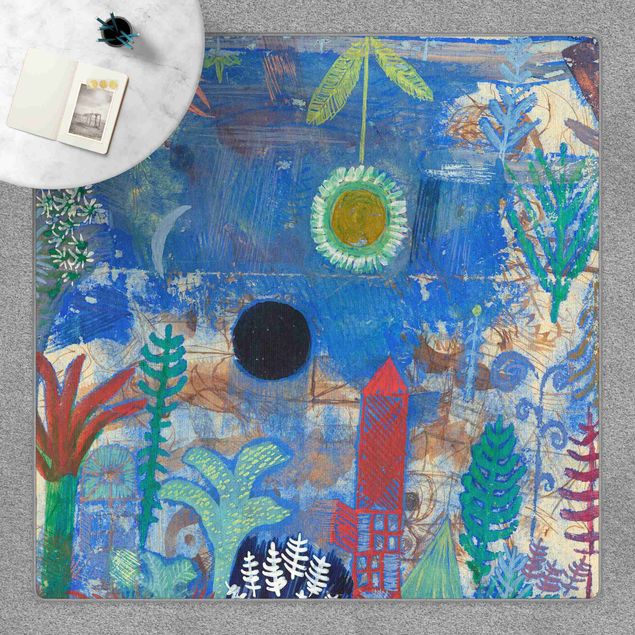 Tappeti in vinile grandi dimensioni Paul Klee - Paesaggio sommerso