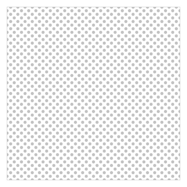Carta da parati - Dots Grey on White