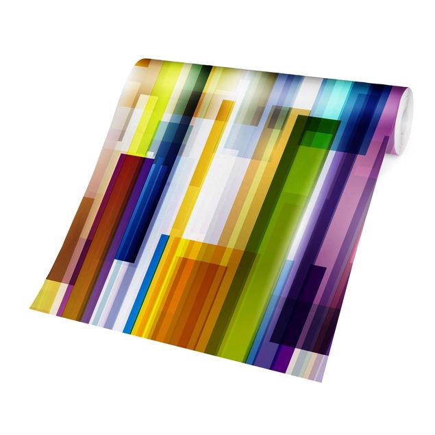 Carta da parati - Rainbow cubes