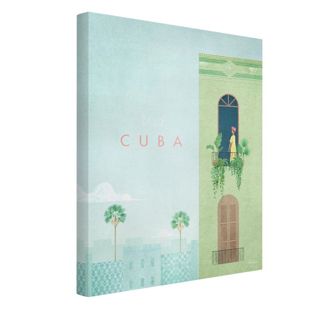 Quadri su tela Campagna turistica - Cuba